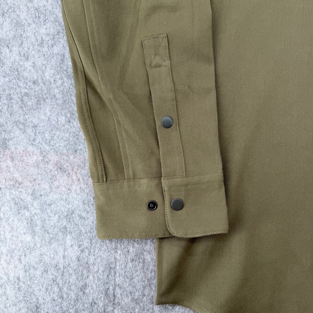 Howler Brothers Gaucho Snapshirt Mens XXL Green Western Long Sleeve Snap Shirt - Picture 3 of 12